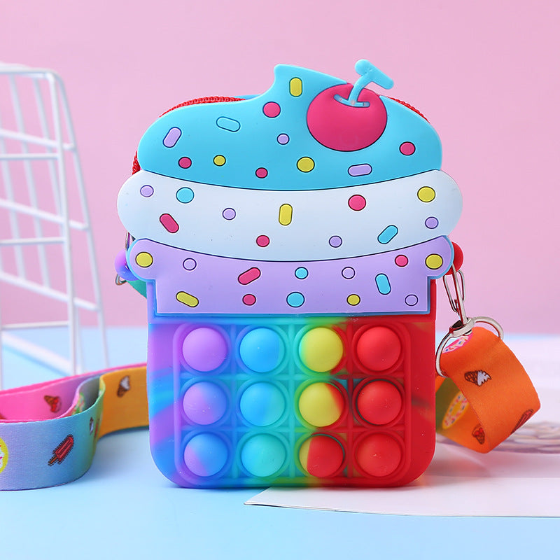 Wholesale Unzip Silicone Ice Cream Kids Pack